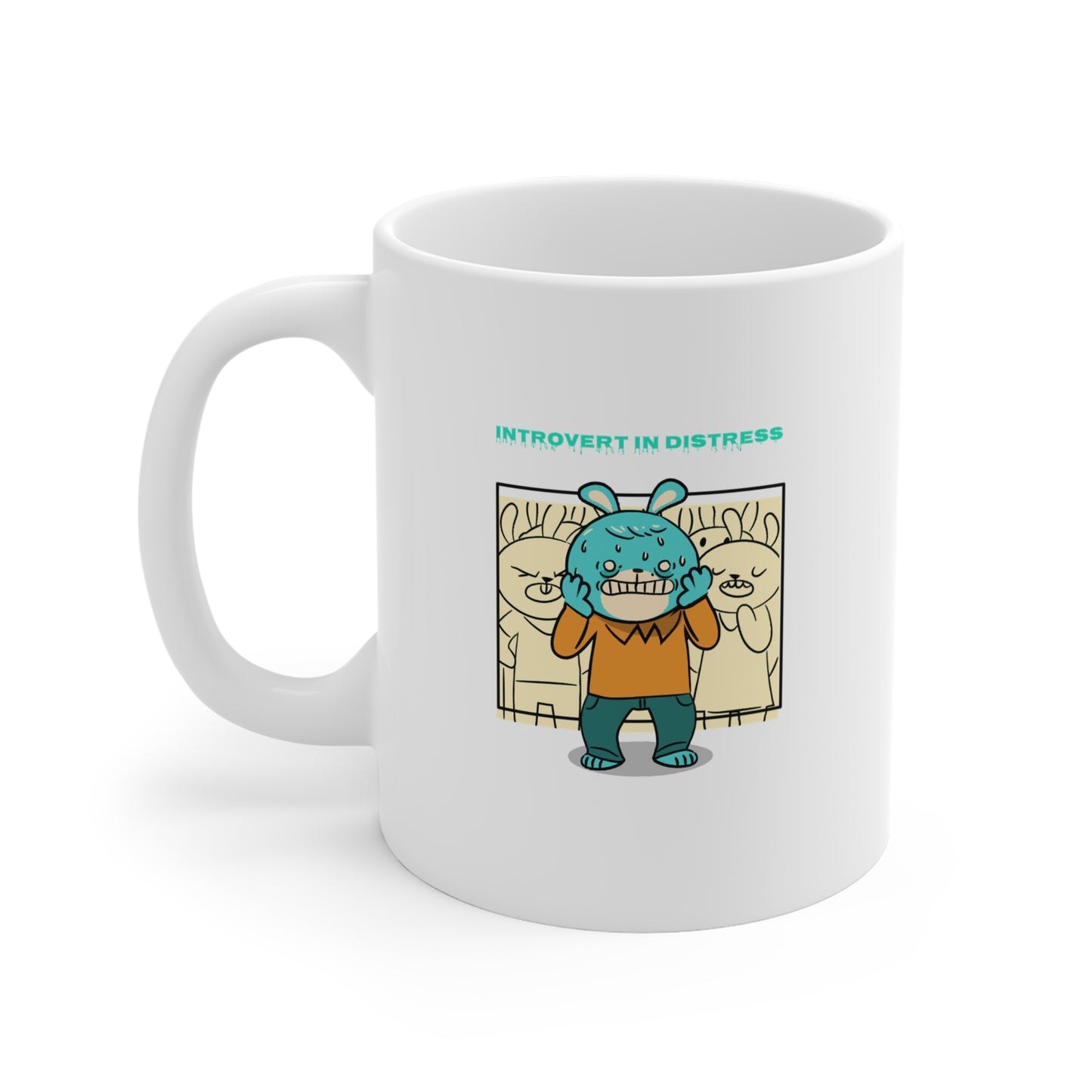 Introvert in Distress Mug