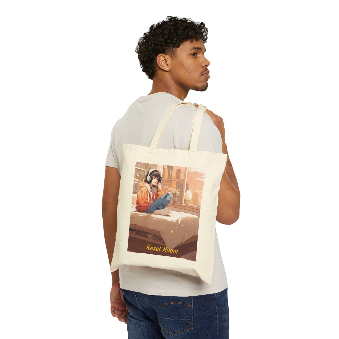 Reset Room Cotton Canvas Tote Bag