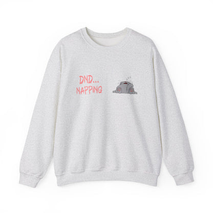 Dnd...Napping Unisex Heavy Blend™ Crewneck Sweatshirt