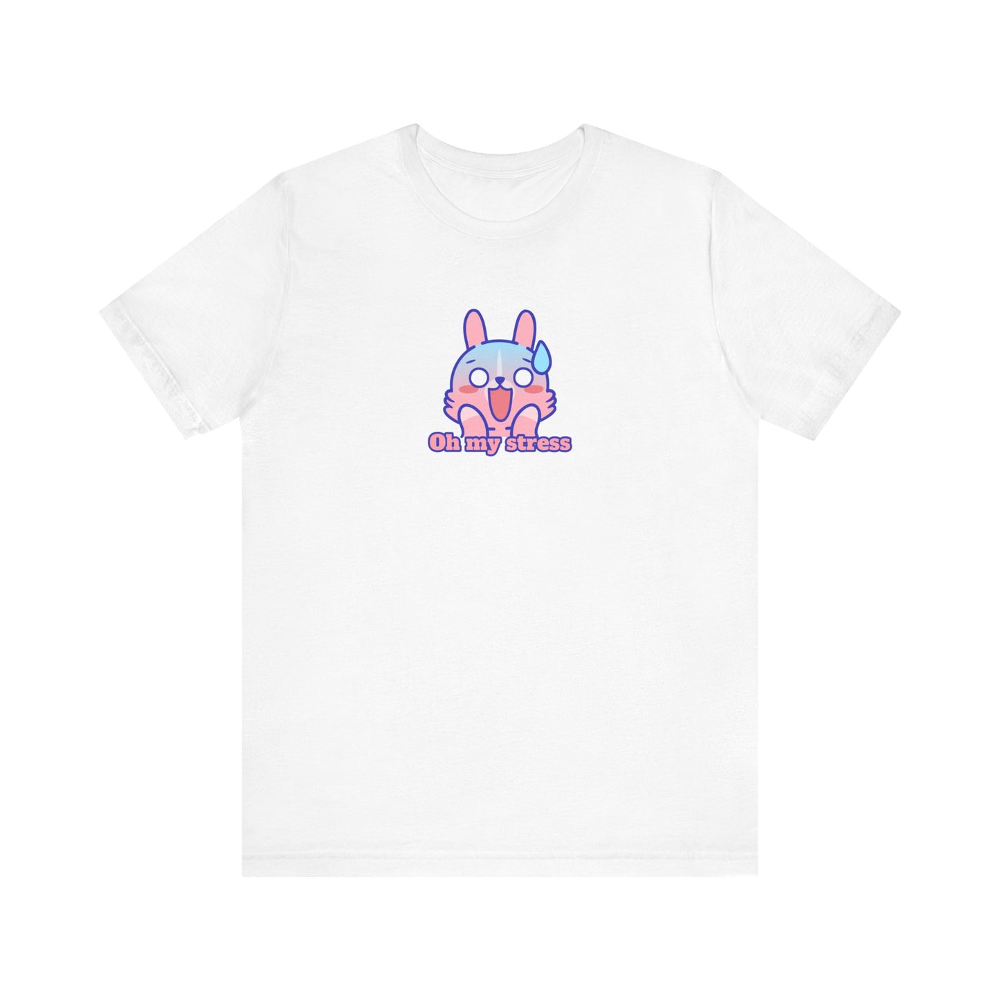 Oh My Stress Cute Bunny Tee