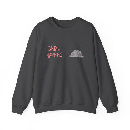 Dnd...Napping Unisex Heavy Blend™ Crewneck Sweatshirt