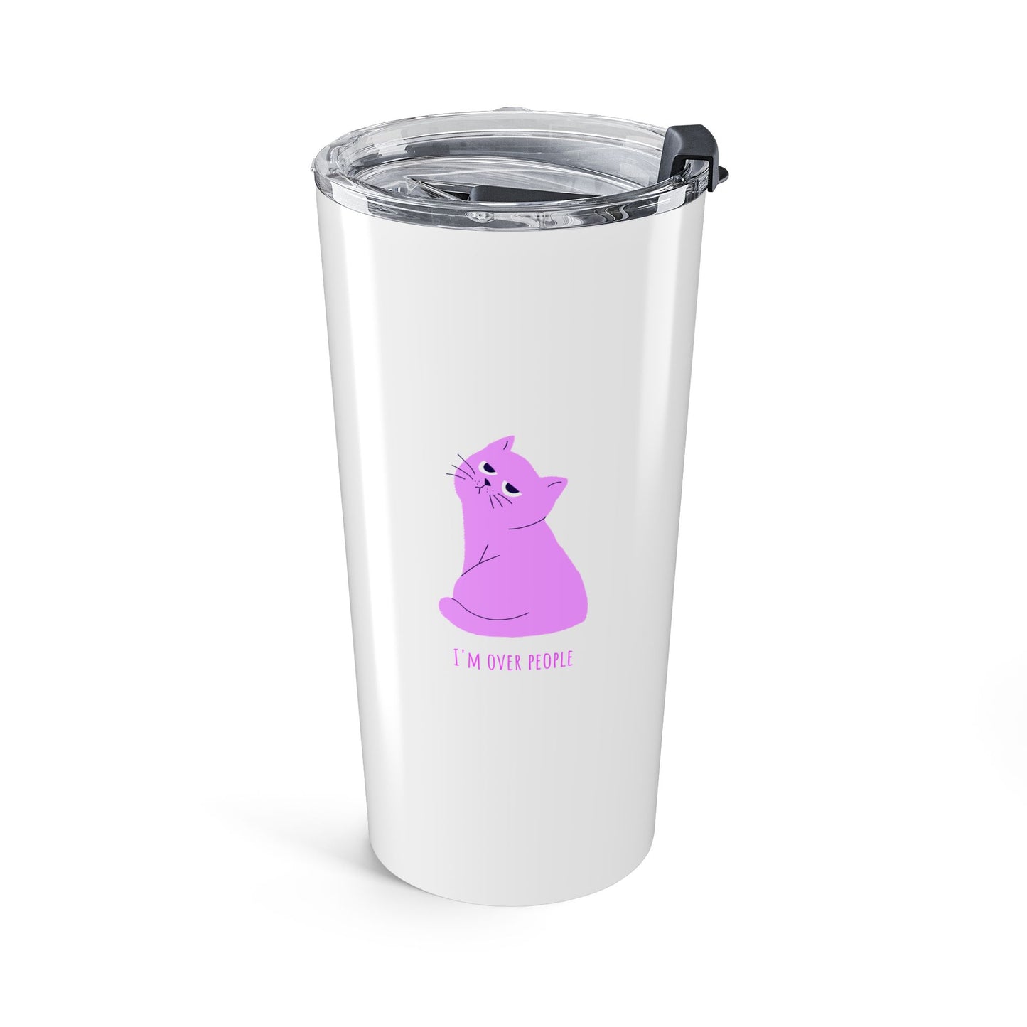 I'm over people 20oz tumbler