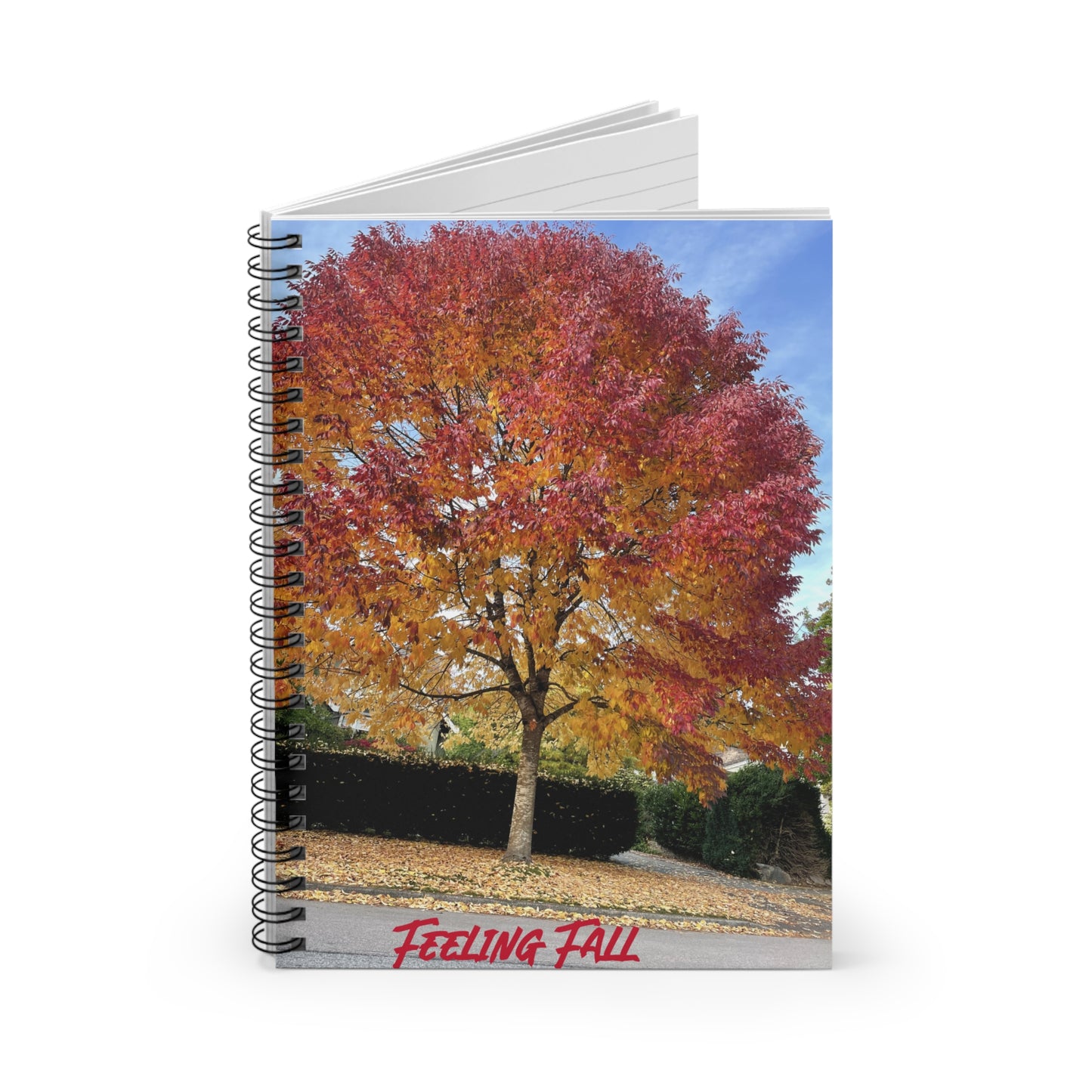 Feeling Fall Spiral Notebook - Ruled Line