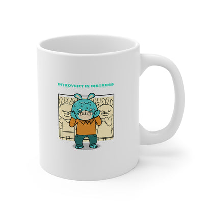 Introvert in Distress Mug