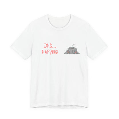 Dnd... Napping Unisex Jersey Short Sleeve Tee