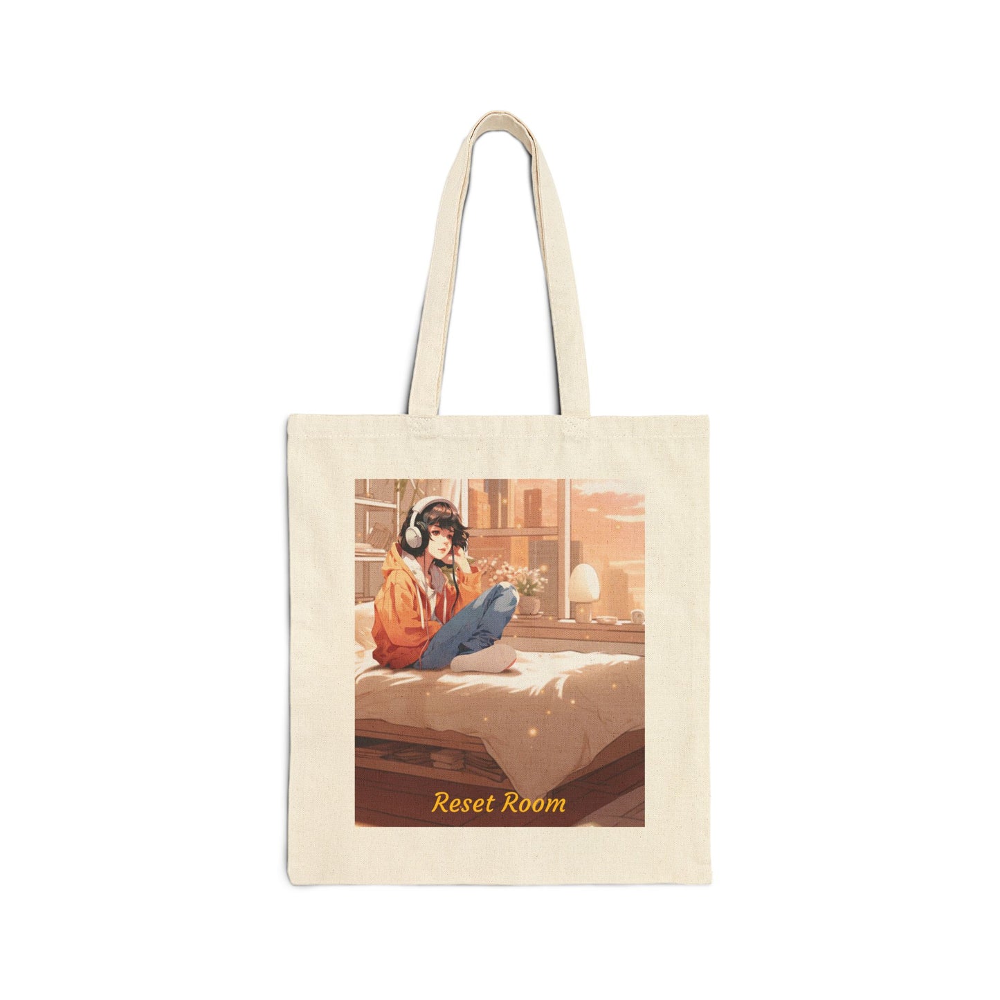 Reset Room Cotton Canvas Tote Bag