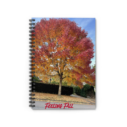 Feeling Fall Spiral Notebook - Ruled Line