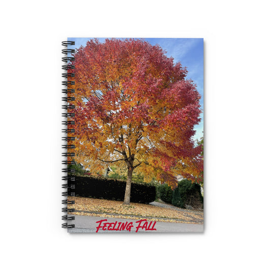 Feeling Fall Spiral Notebook - Ruled Line