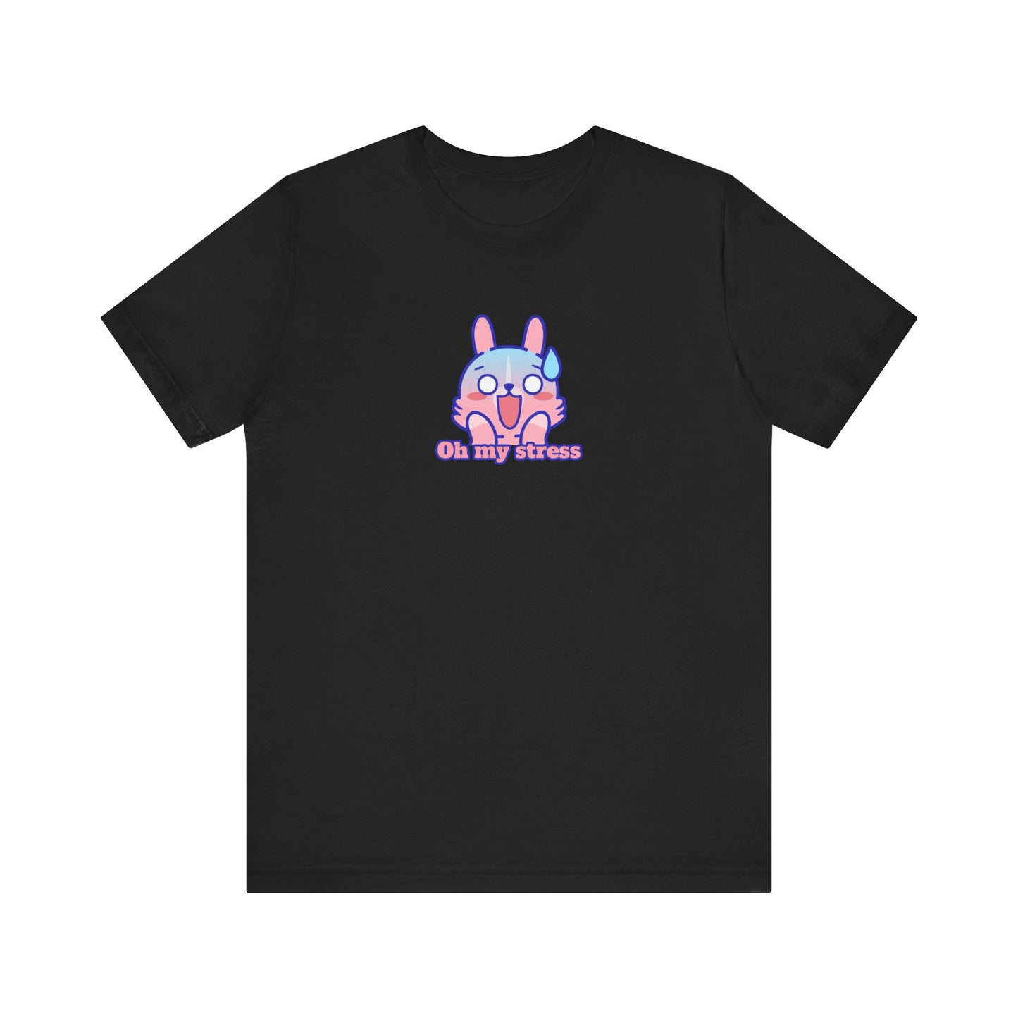 Oh My Stress Cute Bunny Tee
