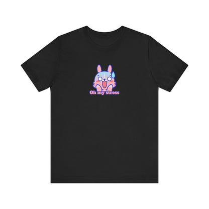 Oh My Stress Cute Bunny Tee