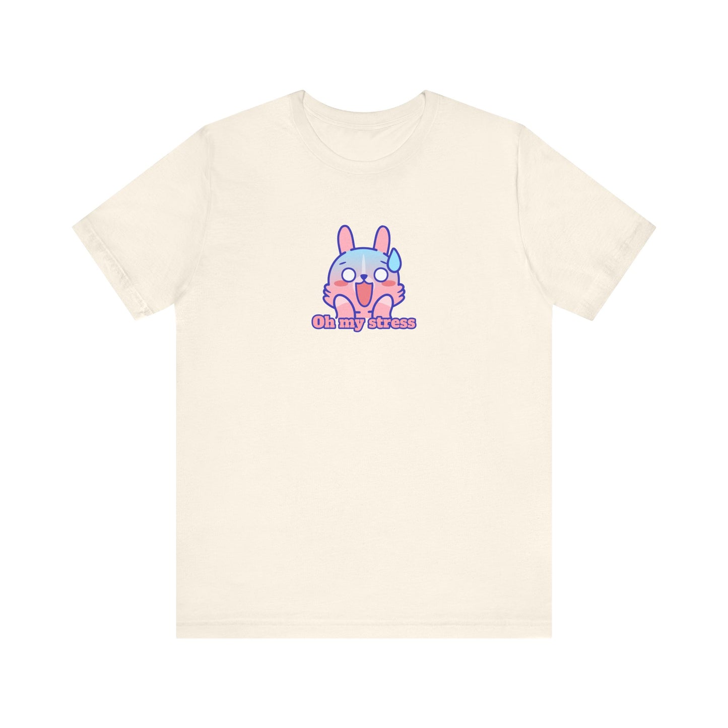 Oh My Stress Cute Bunny Tee