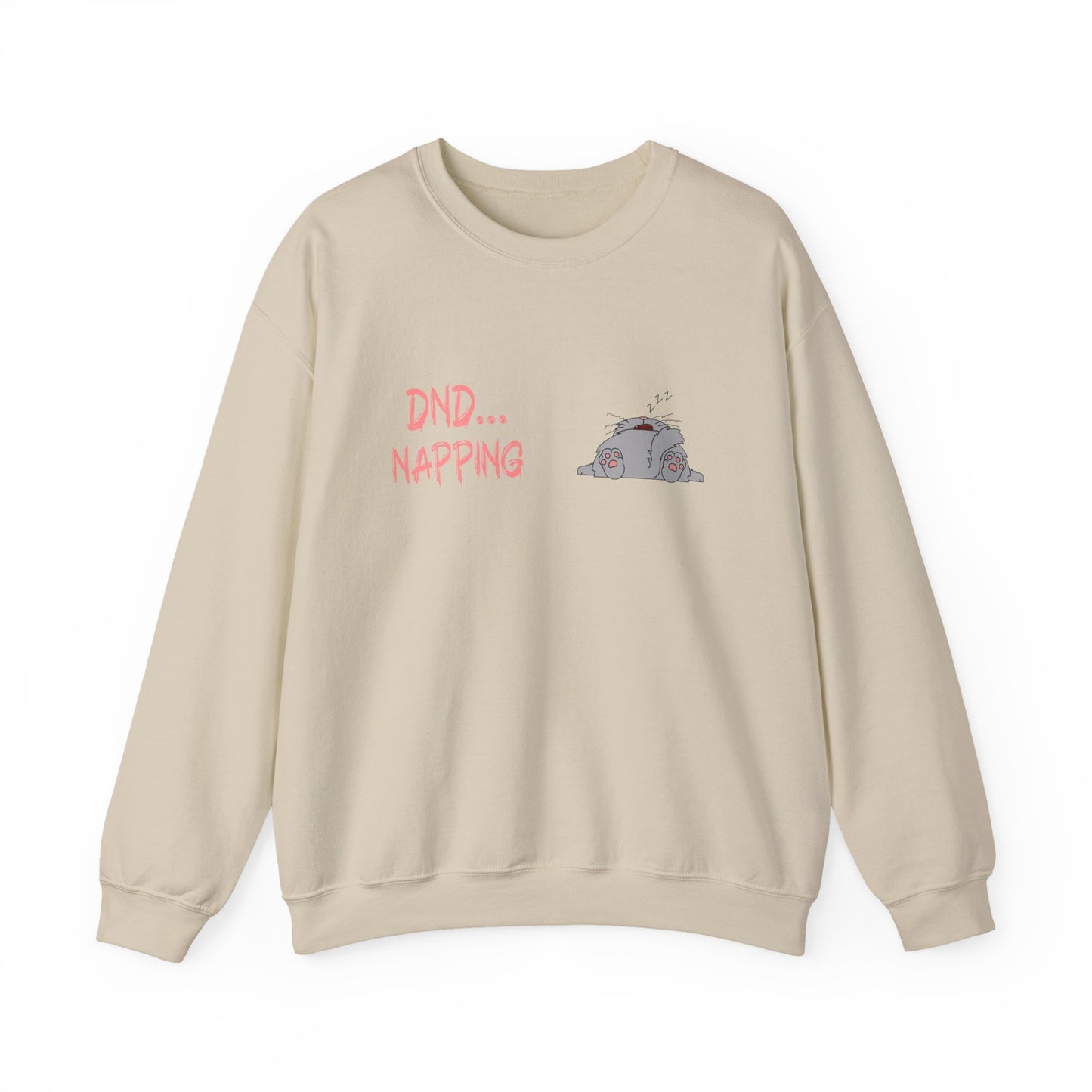 Dnd...Napping Unisex Heavy Blend™ Crewneck Sweatshirt