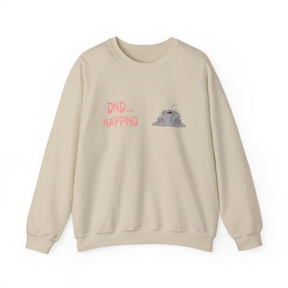 Dnd...Napping Unisex Heavy Blend™ Crewneck Sweatshirt