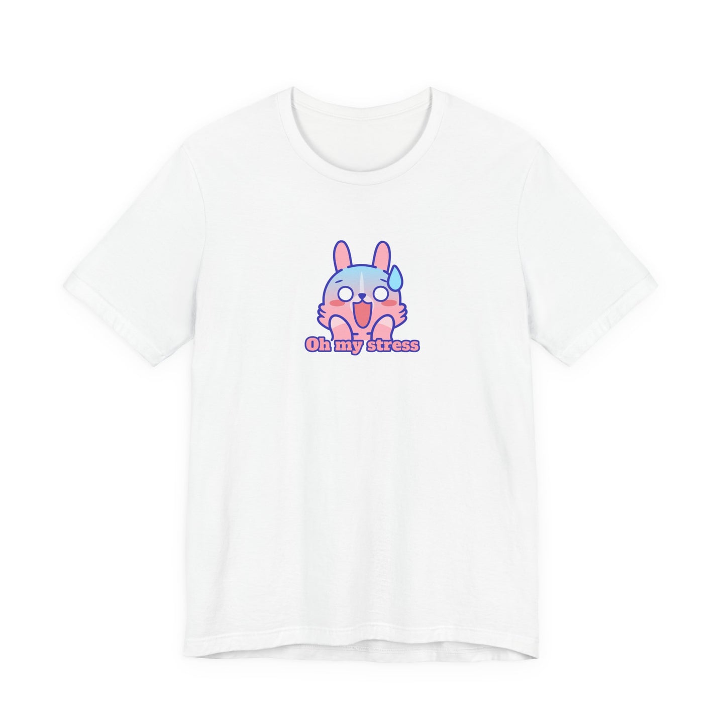 Oh My Stress Cute Bunny Tee