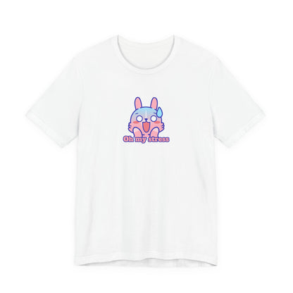 Oh My Stress Cute Bunny Tee