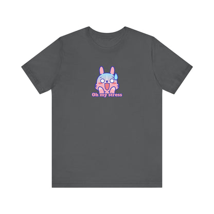 Oh My Stress Cute Bunny Tee