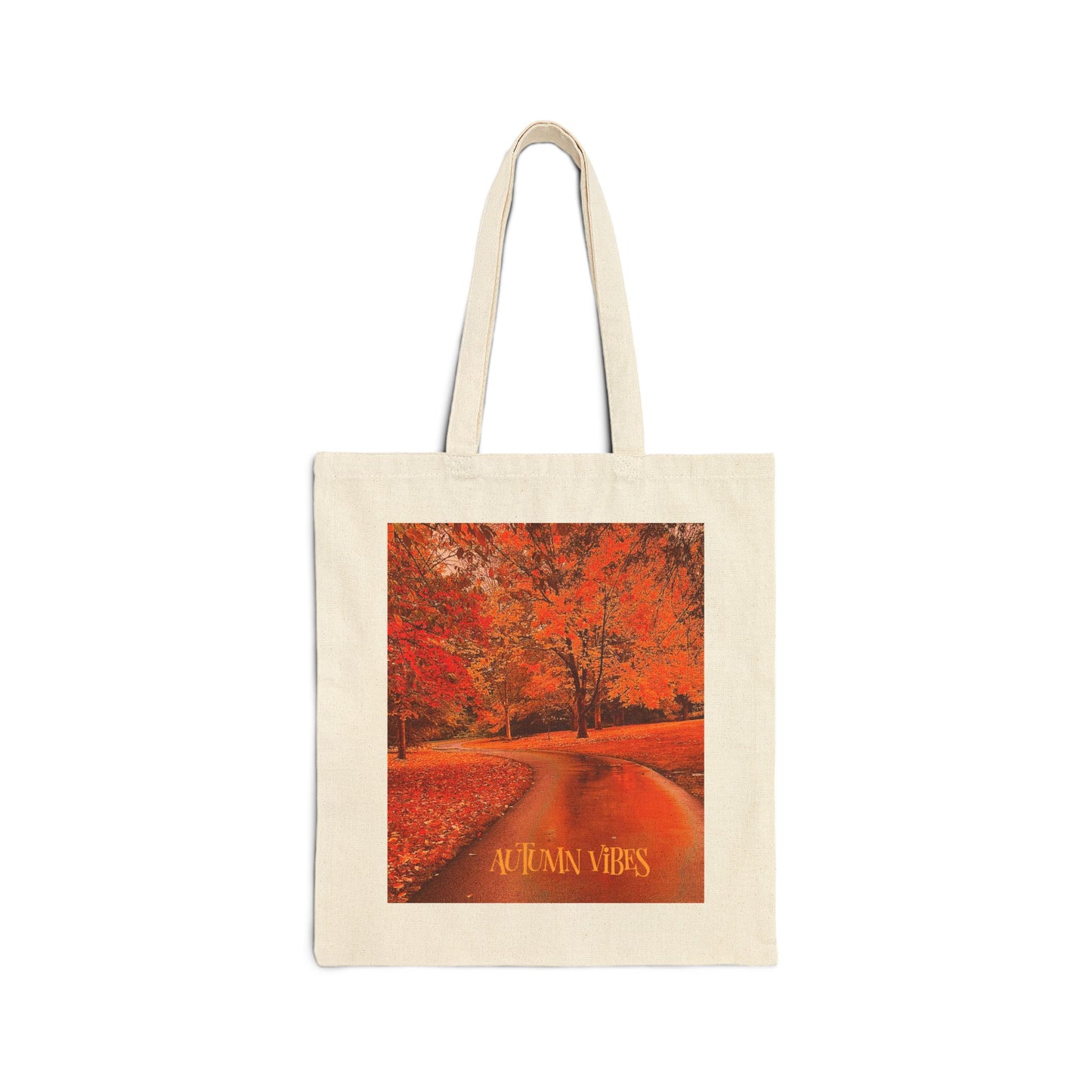 Autumn vibes Cotton Canvas Tote Bag