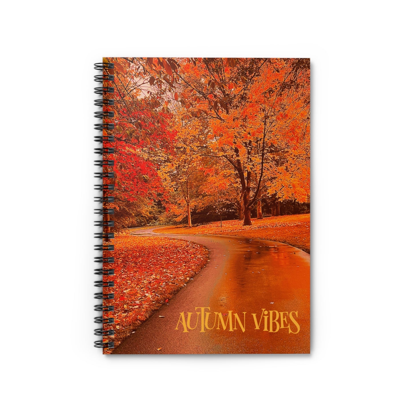 Autumn vibes Spiral Notebook - Ruled Line