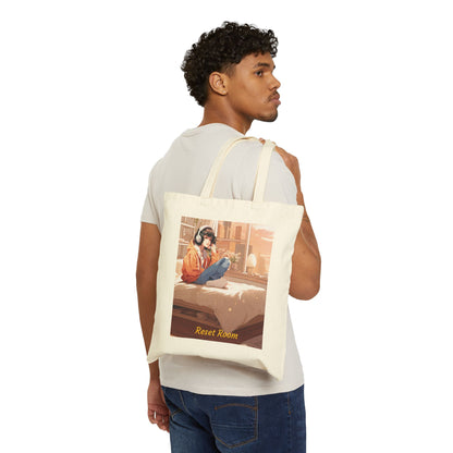 Reset Room Cotton Canvas Tote Bag