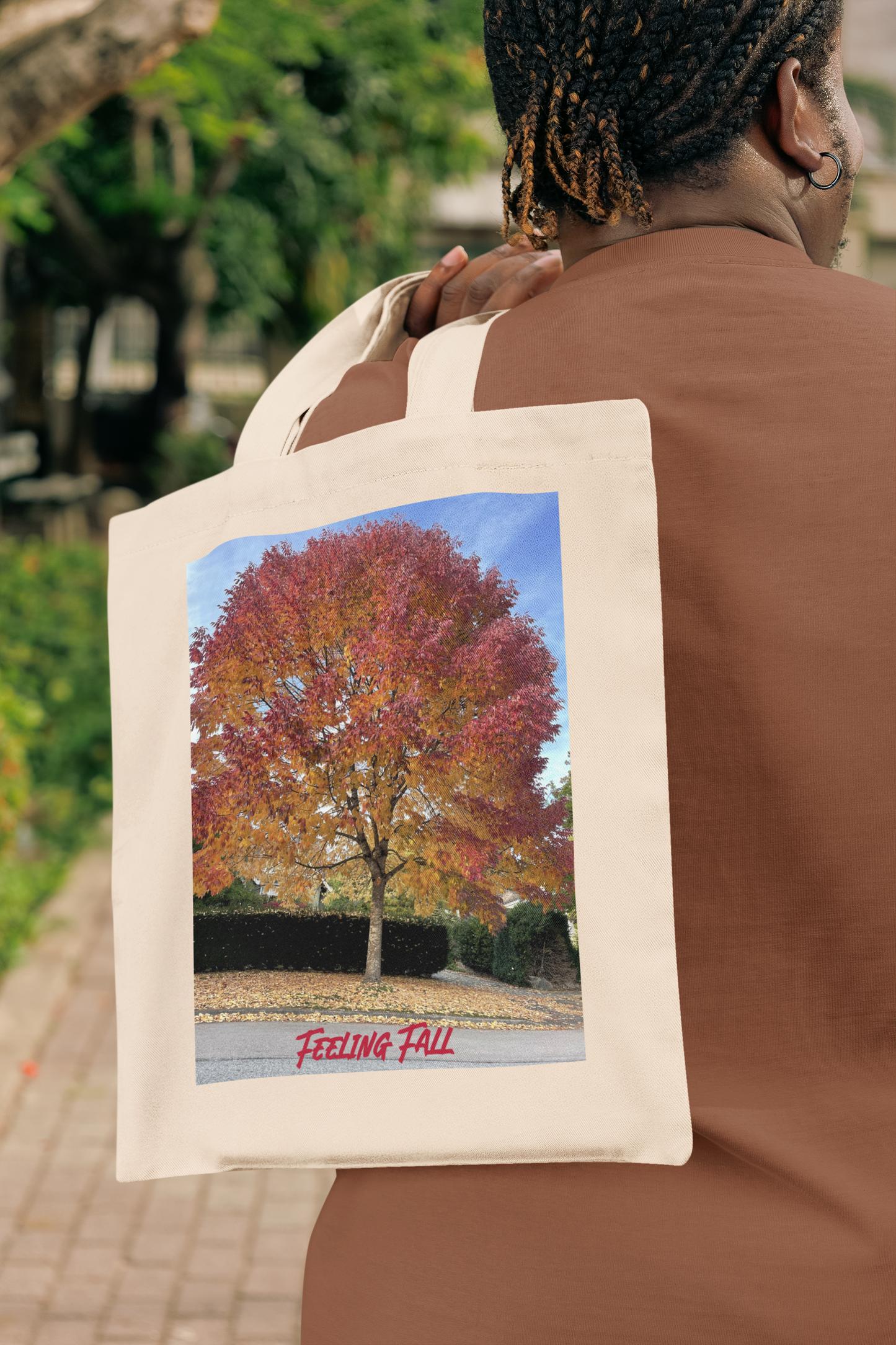 Feeling Fall Cotton Canvas Tote Bag
