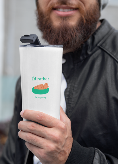 I'd rather be napping 20oz Tumbler