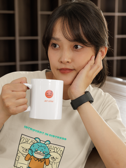 Coping Mood Mug - Just Coping Fun Coffee Cup