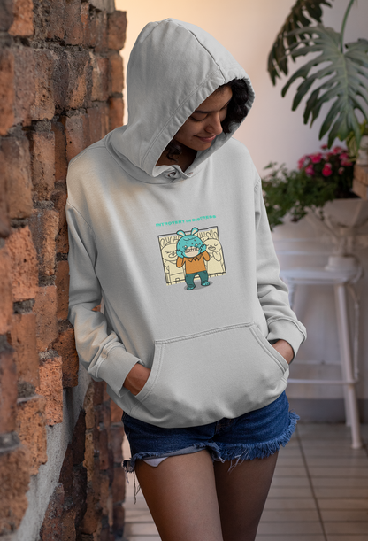 Introvert in distress Unisex Heavy Blend™ Hooded Sweatshirt