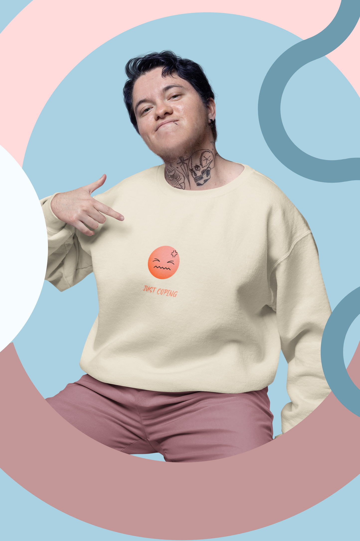 Just coping Unisex Heavy Blend™ Crewneck Sweatshirt