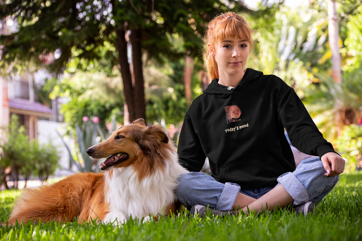 Today's mood Unisex Heavy Blend™ Hooded Sweatshirt